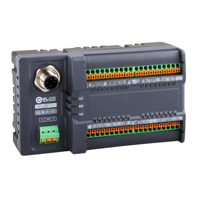 LKHA-3200N-QC ELCO IO-LINK SENSOR HUB, CLASS-A MODULE FOR DIN-RAIL MOUNT, 32PIN INPUT INTERFACE, 32 DI, NPN, M12 A-CODE SUPPLY INTERFACE,